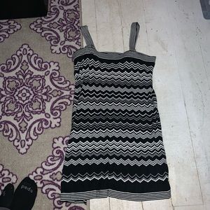 Missoni For Target Striped Black and White Dress